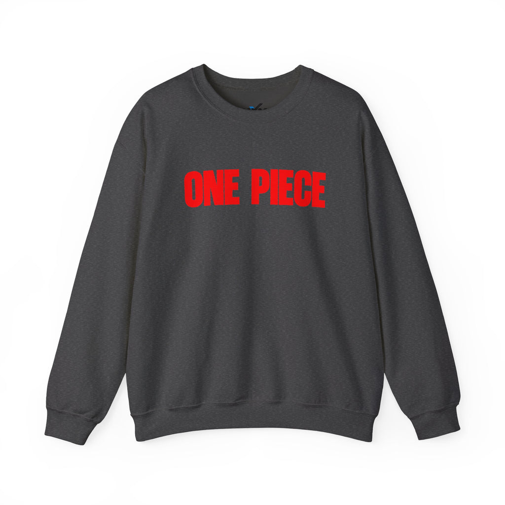 One Piece Crewneck Sweatshirt | Anime Straw Hat Pirates Back Print