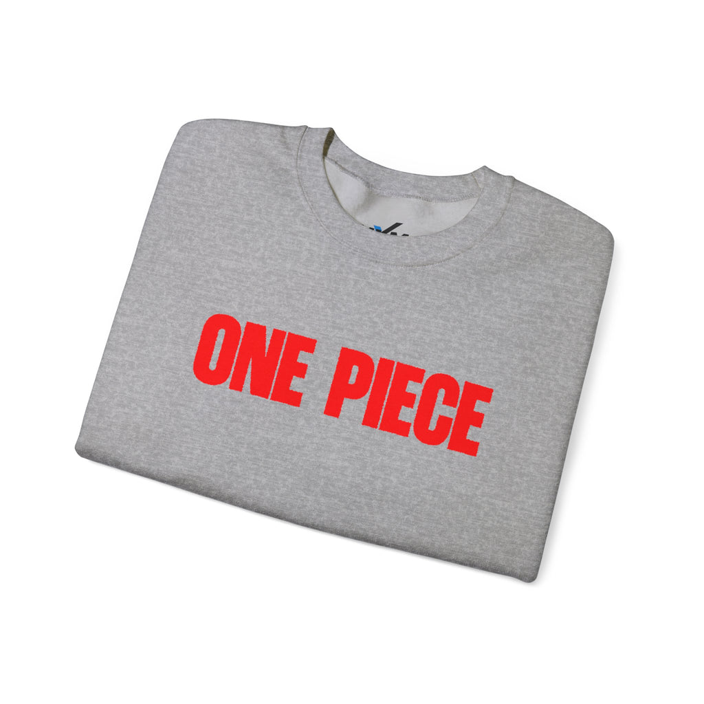 One Piece Crewneck Sweatshirt | Anime Straw Hat Pirates Back Print
