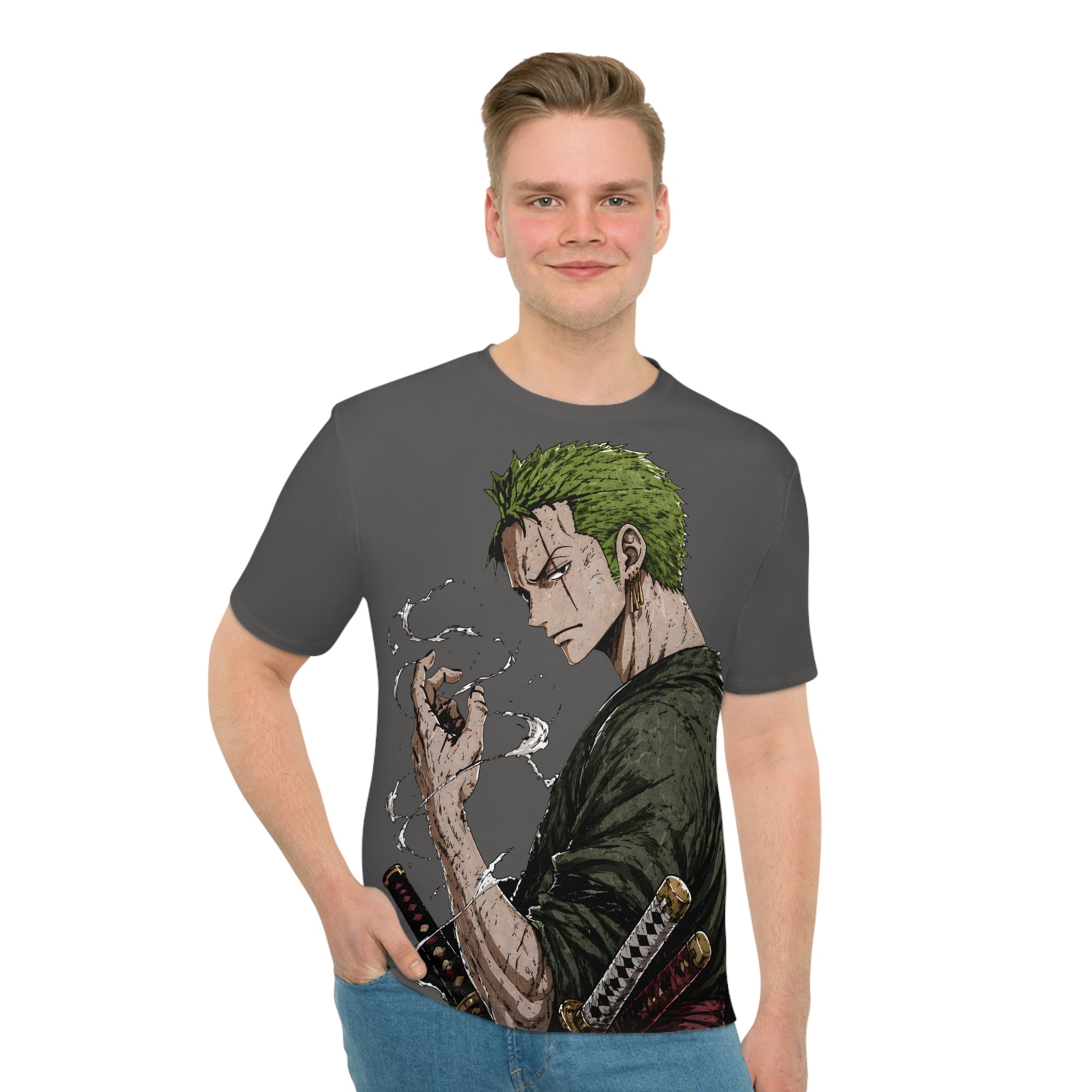 Roronoa Zoro Anime Portrait T-Shirt | Graphic Tee